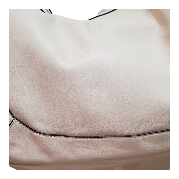 NWT Coach Kristin Spectator Bag Leather Exotic Croc Embossed Off White $… - Picture 13 of 14